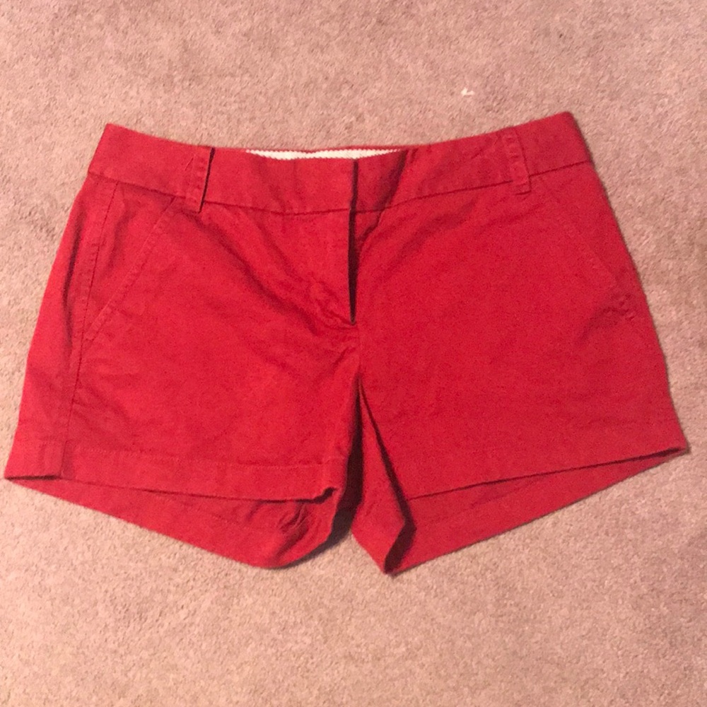 Red shorts